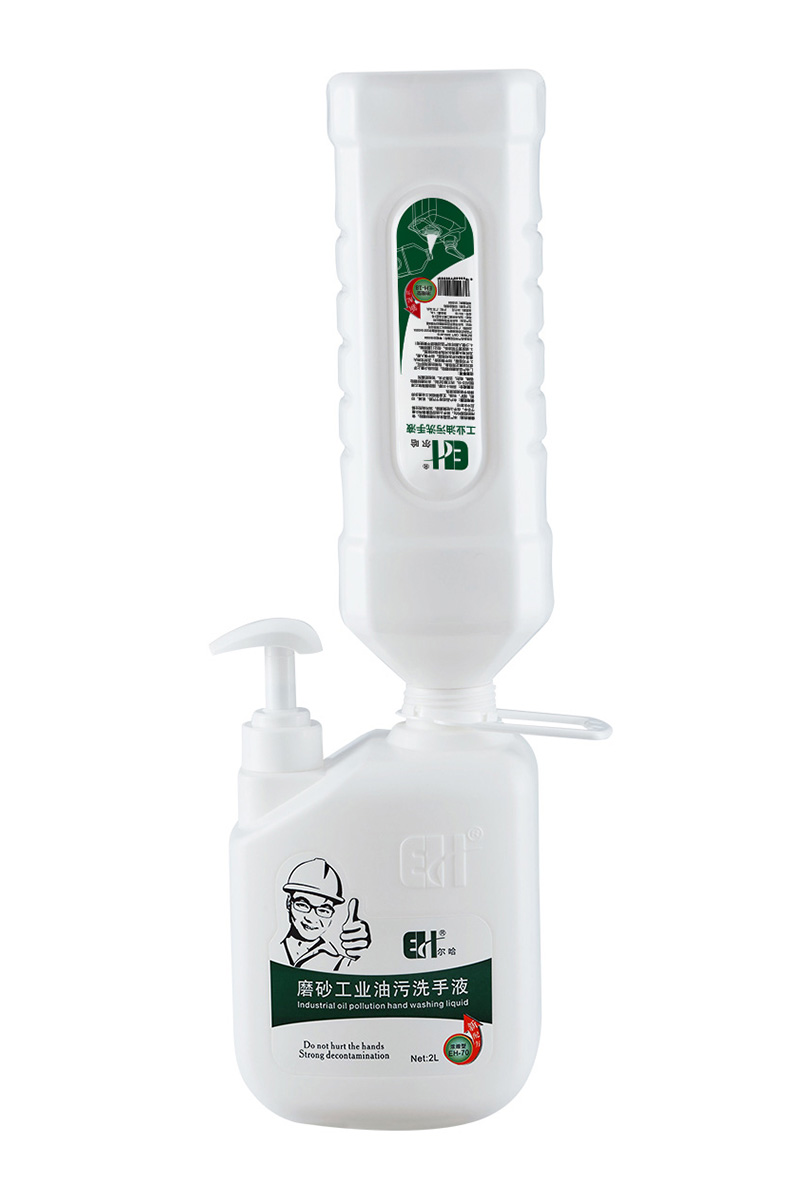 Scrub hand cleaner refillable packages