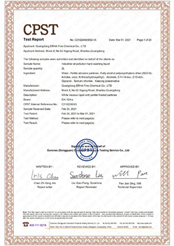 Industrial-Hand-Cleaner-Reach-Certificate